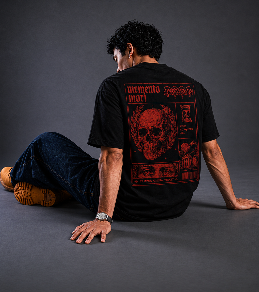 Memento Mori Oversized Tee